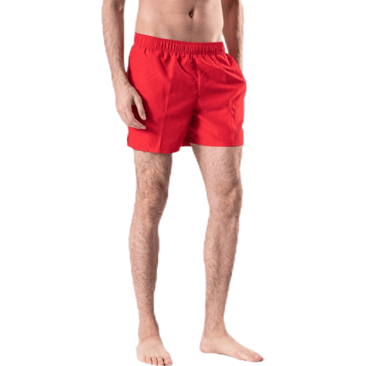 5" Volley Short Solid Red