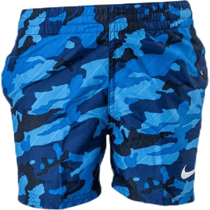 4" Volly Short Camo Junior Blue