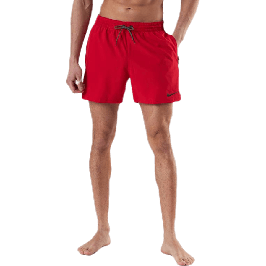 5" Volley Short Logo Red