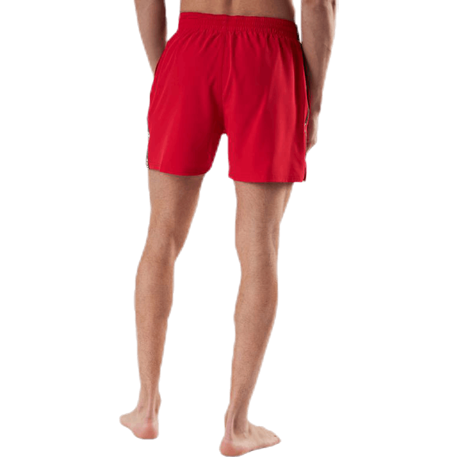 5" Volley Short Logo Red