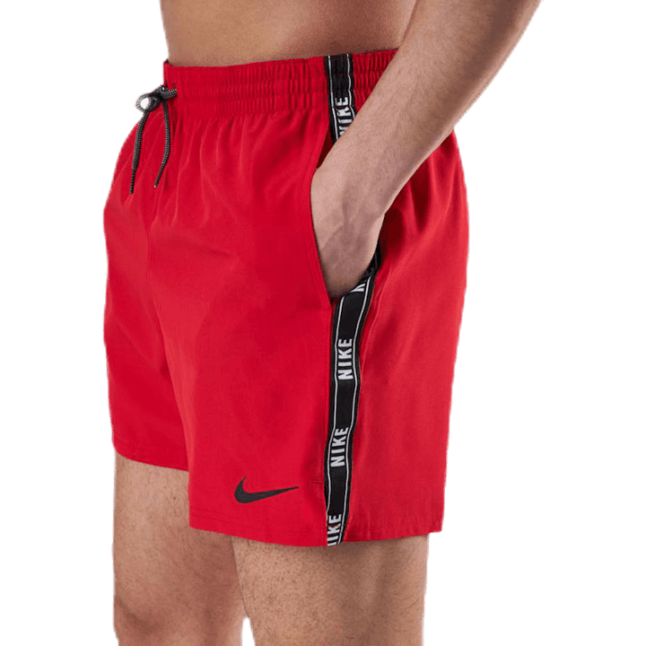 5" Volley Short Logo Red