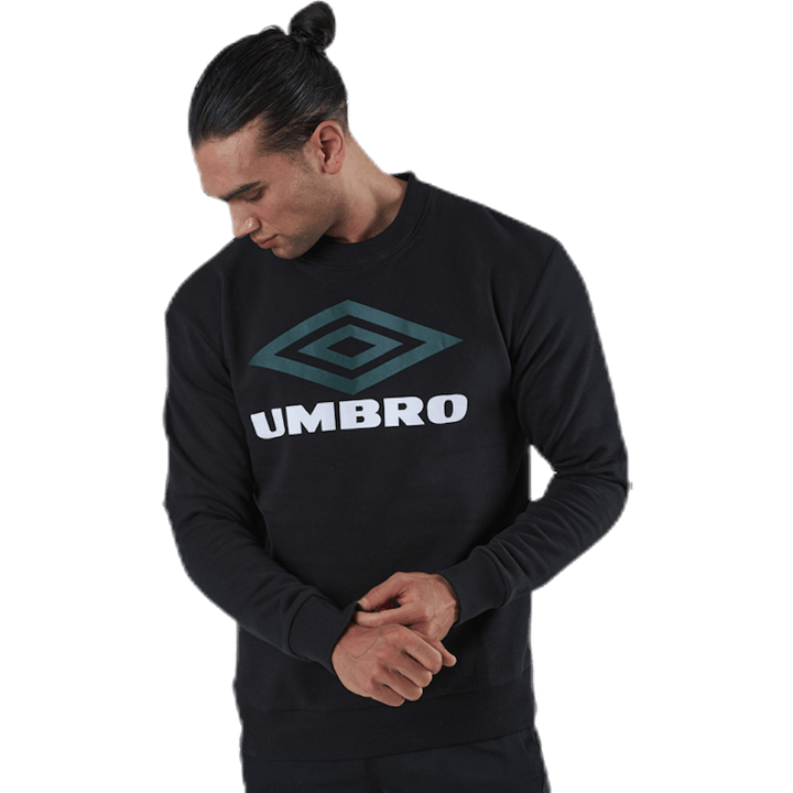Sweat met groot logo Zwart