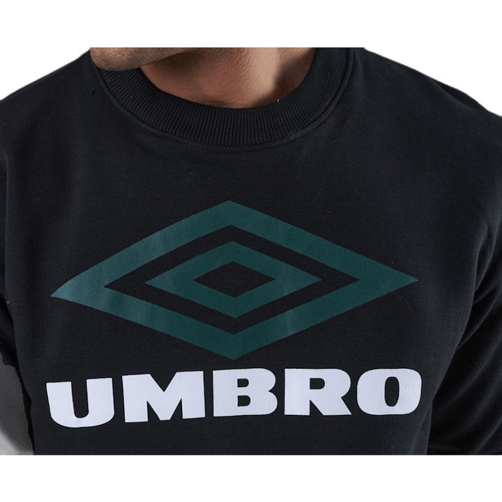 Sweat met groot logo Zwart