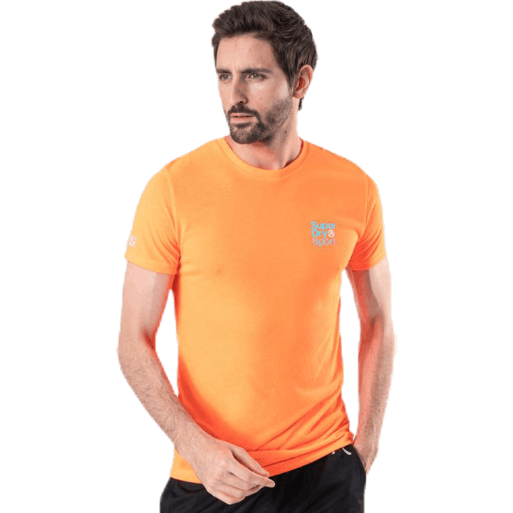 Core Sport Small Logo Tee oranž