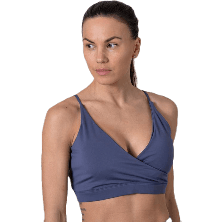 Studio Cross Bra Blue/Grey