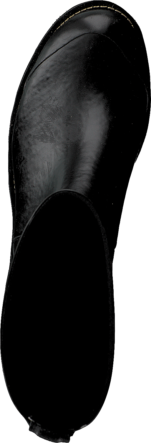 Rubber Boot With Neoprene Shaft Black