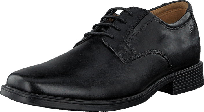 Tilden Plain Black Leather