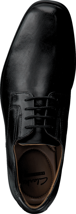 Tilden Plain Black Leather