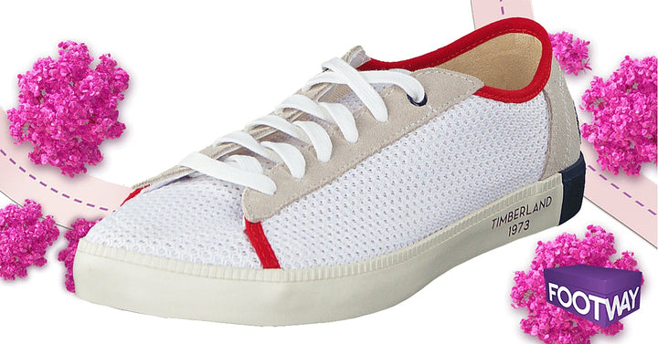 Newport Bay Suede&Mesh Pl Blanc Mesh&Suede