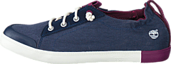 Newport Bay Canvas Einfarbig Schwarz Iris