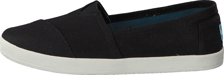 Avlon Slip-On Black Coated Canvas