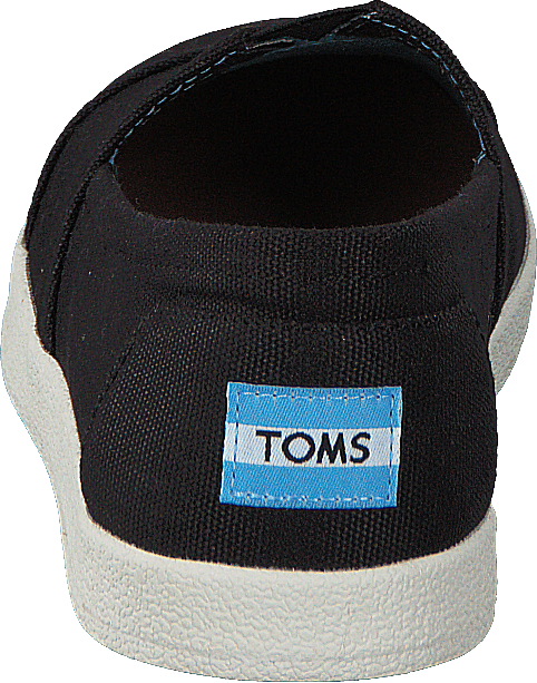 Avlon Slip-On Black Coated Canvas