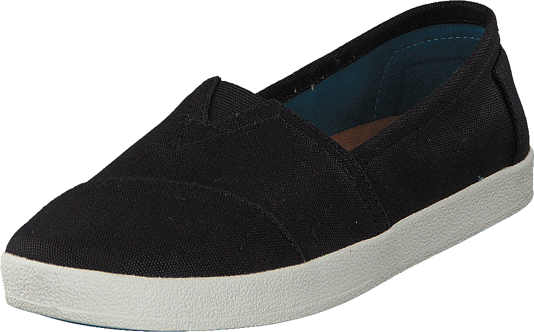 Avlon Slip-On Black Coated Canvas