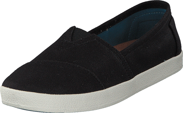 Avlon Slip-On Black Coated Canvas