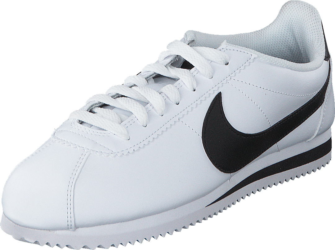 Wmns Classic Cortez Leather White/Black
