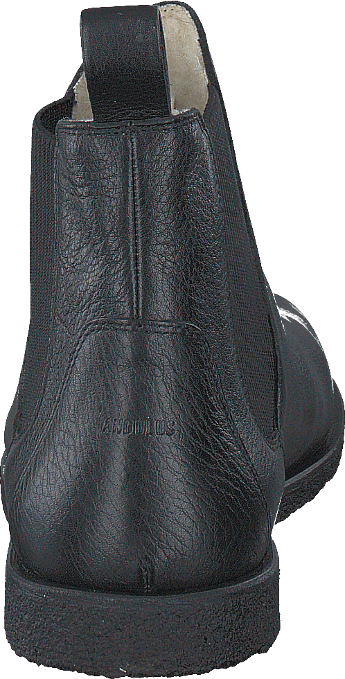 Chelsea boot with wool lining Black/Black
