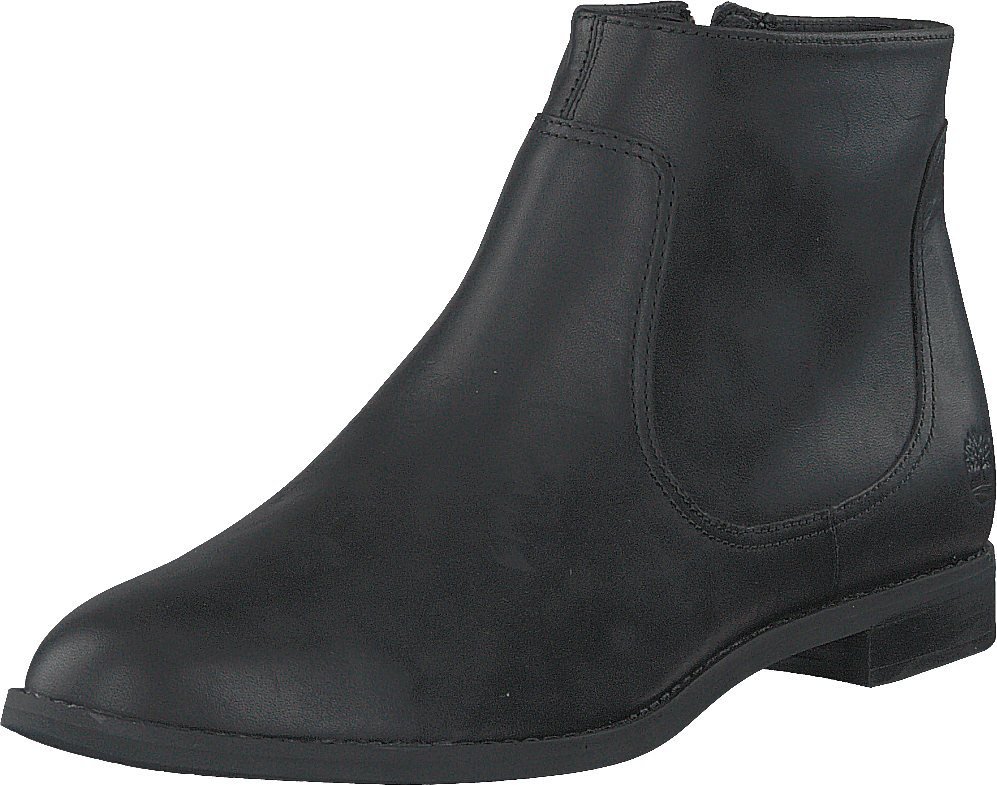Bottines Preble noires pleine fleur