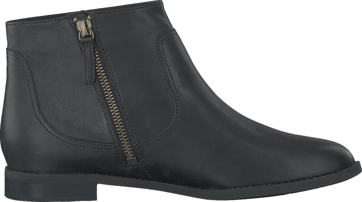 Bottines Preble noires pleine fleur