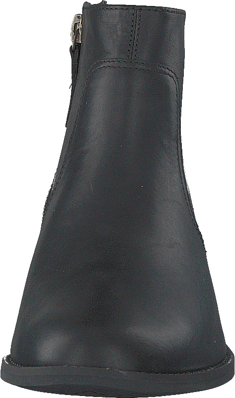 Bottines Preble noires pleine fleur