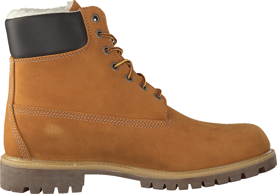 Heritage 6 In Warm-Lined Boot Wheat Nubuck
