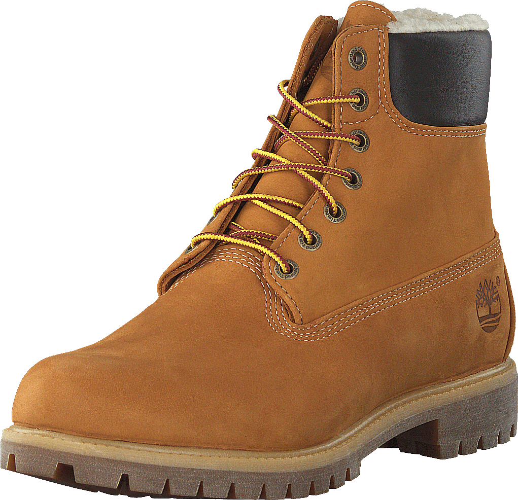 Heritage 6 In Warm-Lined Boot Wheat Nubuck