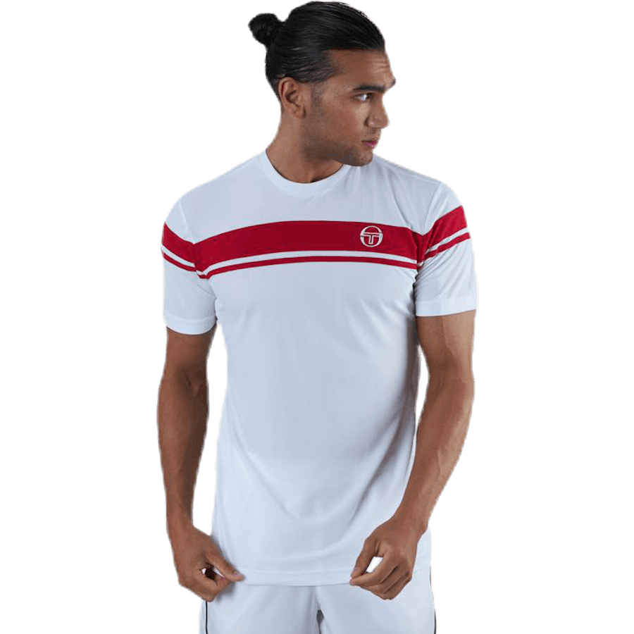 Young Line Pro T-shirt White/Red