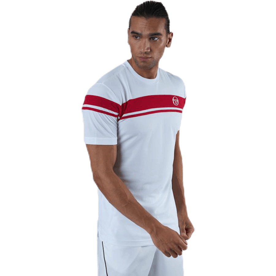 Young Line Pro T-shirt White/Red