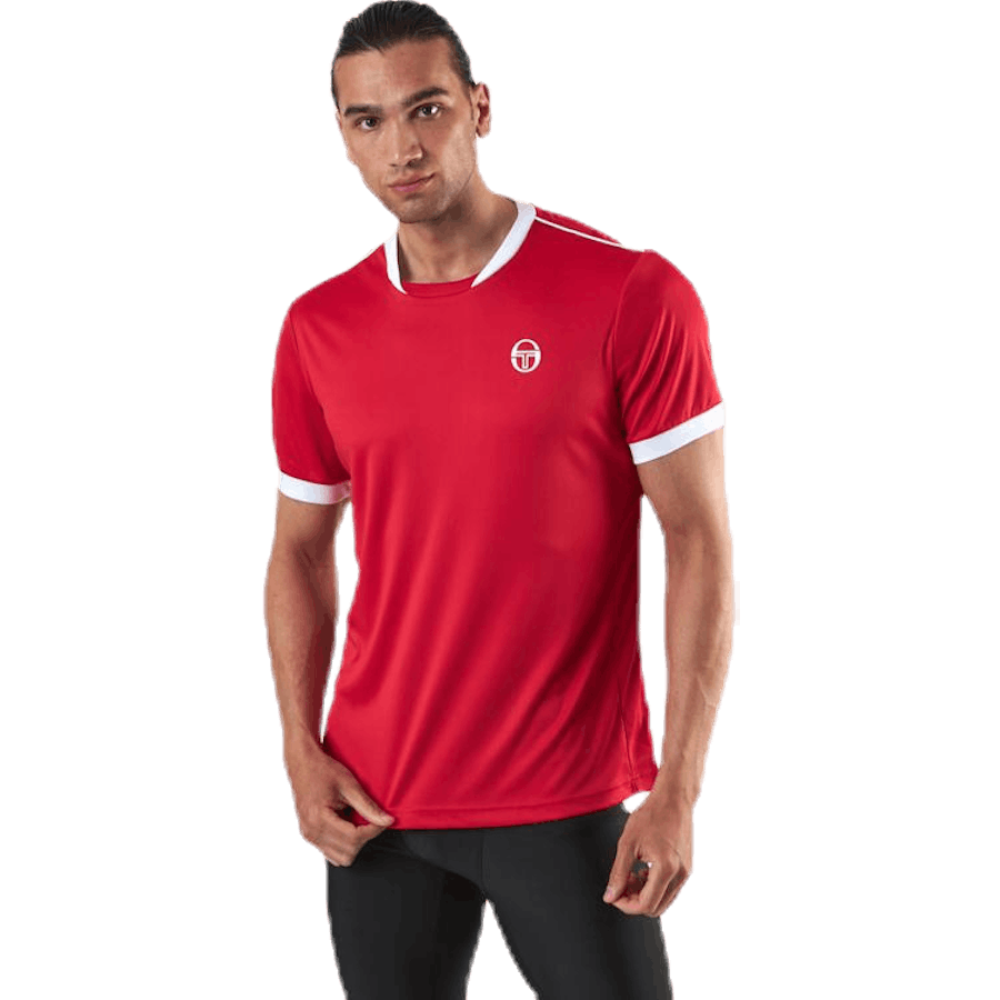 Maglietta Club Tech Bianco/Rosso