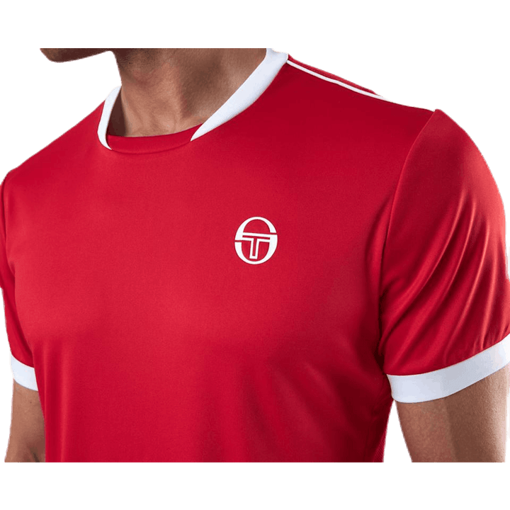 Maglietta Club Tech Bianco/Rosso