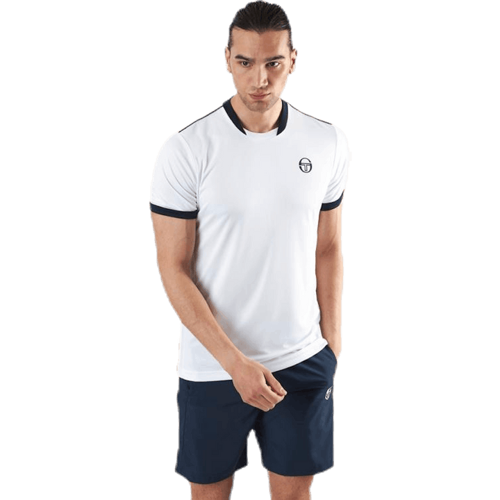 Maglietta Club Tech blu/bianco