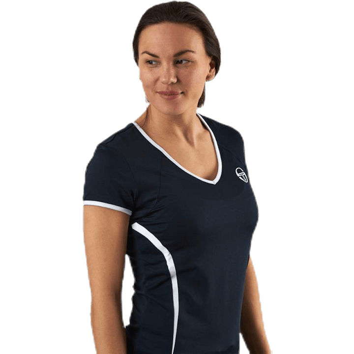 Eva T-Shirt Blue/White