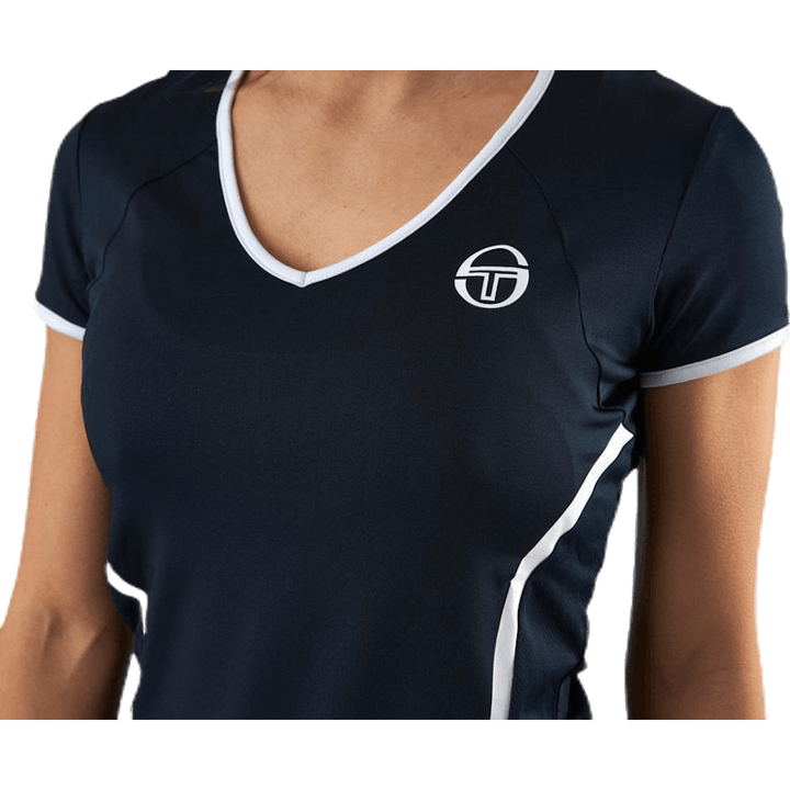 Eva T-Shirt Blue/White