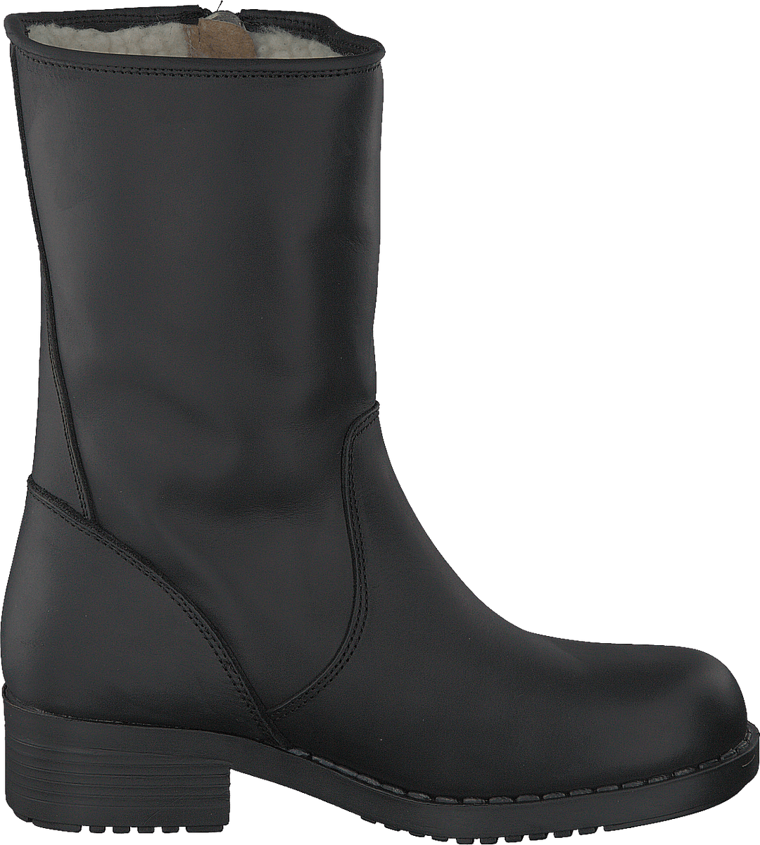 250 Mid Zip Side Nero Argento Antico