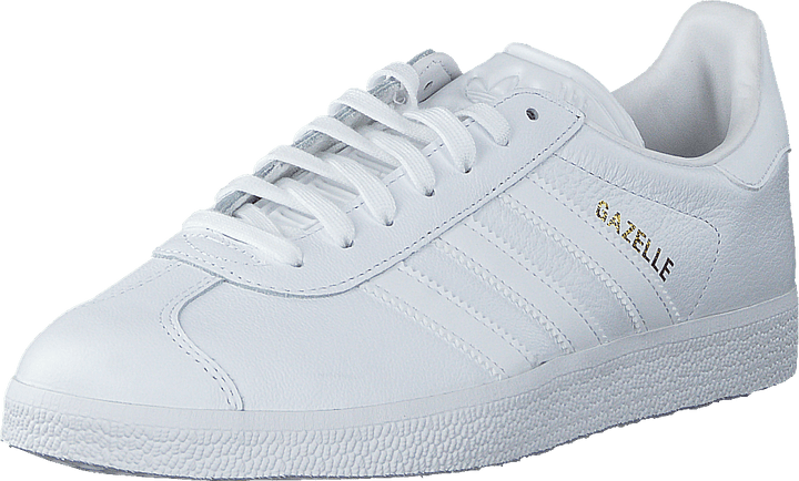 Gazelle Ftwr White/Ftwr White/Gold Met