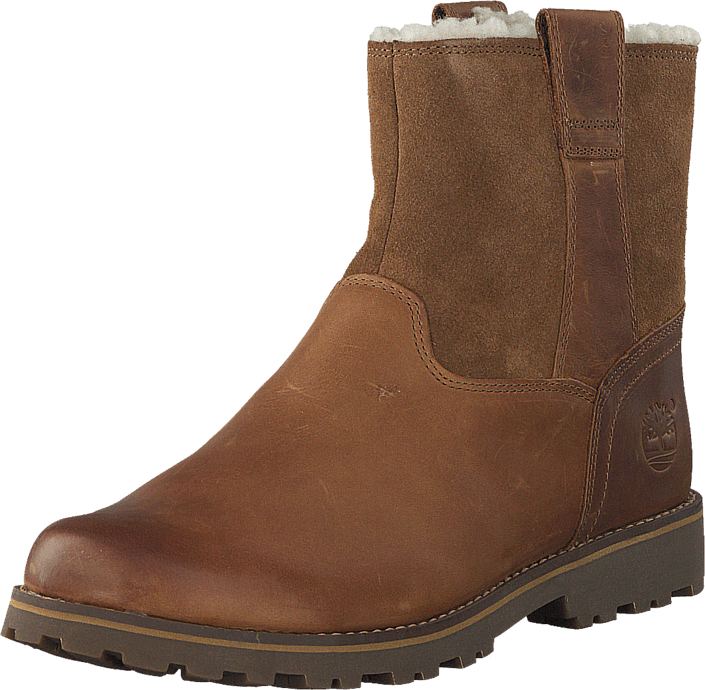 Asphalt Trail Warm-Lined CA14HR Marrone chiaro pieno fiore con pelle scamosciata