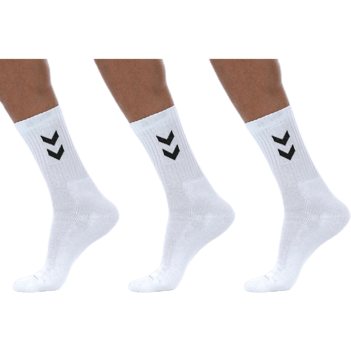 3-Pack Basic Sock White