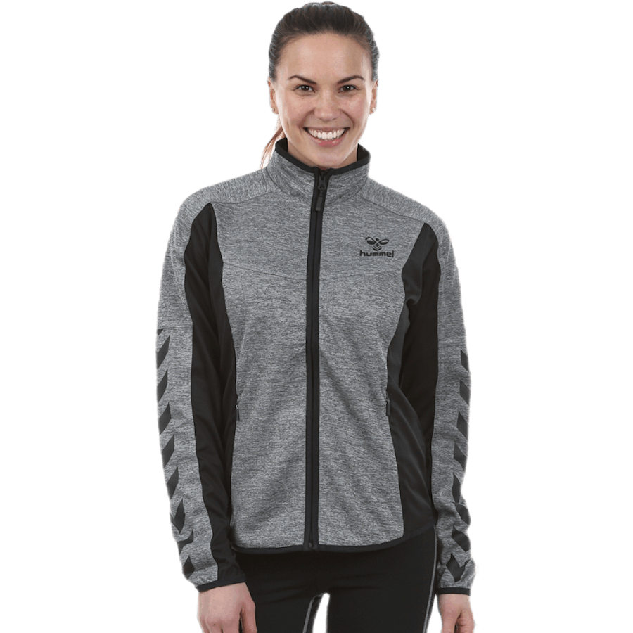Klassische Biene Phi Zip Jacke Grau