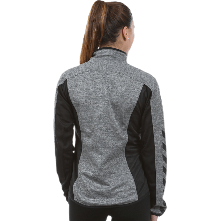 Klassische Biene Phi Zip Jacke Grau