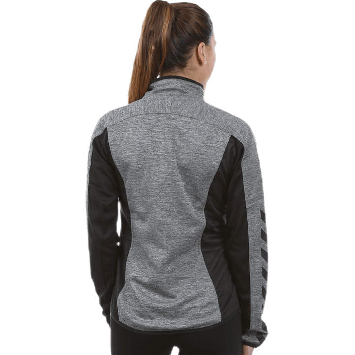 Klassische Biene Phi Zip Jacke Grau