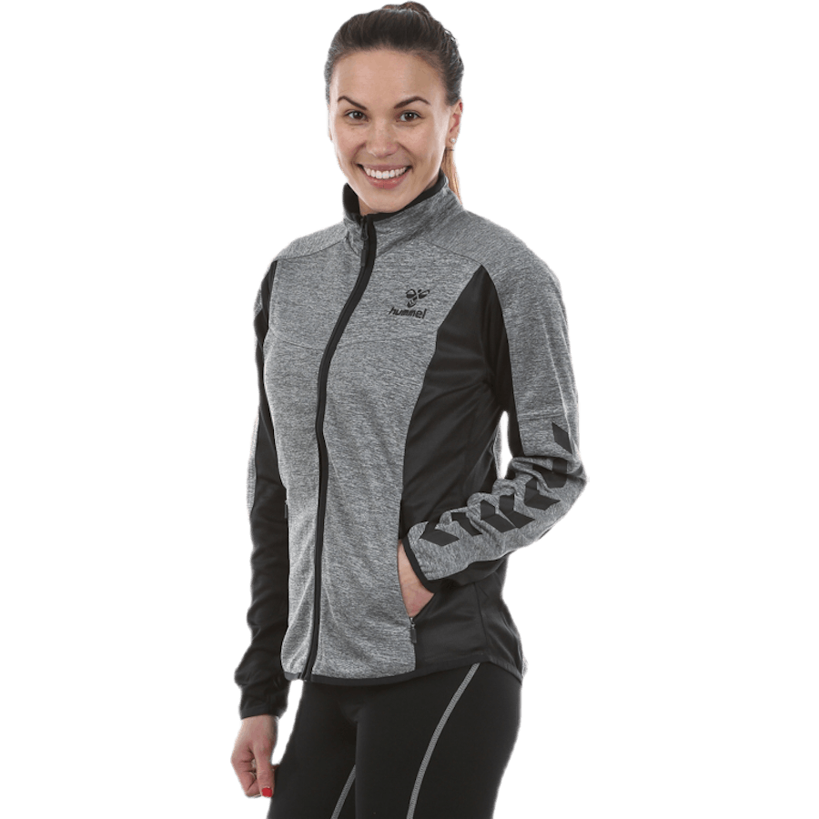 Klassische Biene Phi Zip Jacke Grau