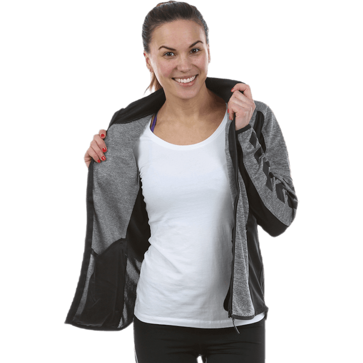 Klassische Biene Phi Zip Jacke Grau