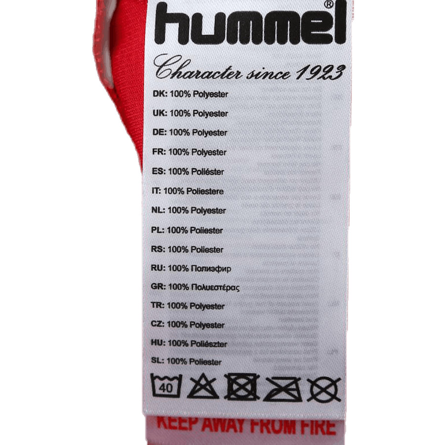 Short Charge Poly authentique rouge