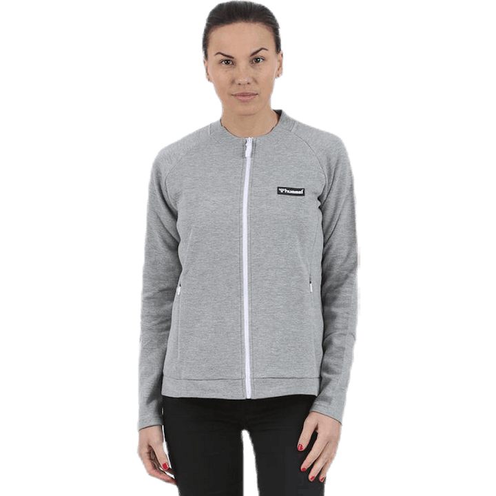 Kate Zip Jacket Grey