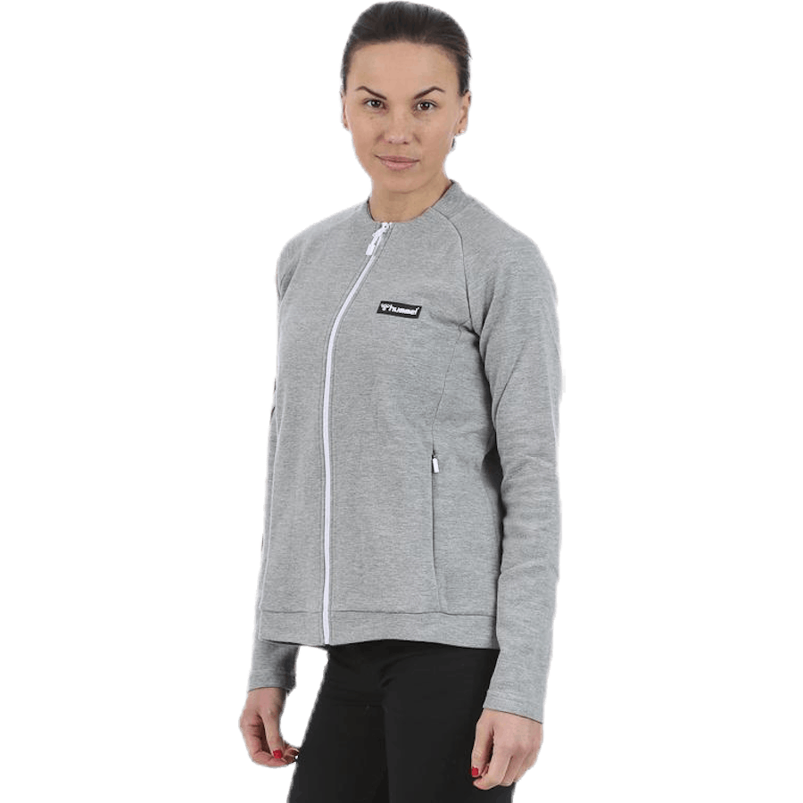 Kate Zip Jacket Grey