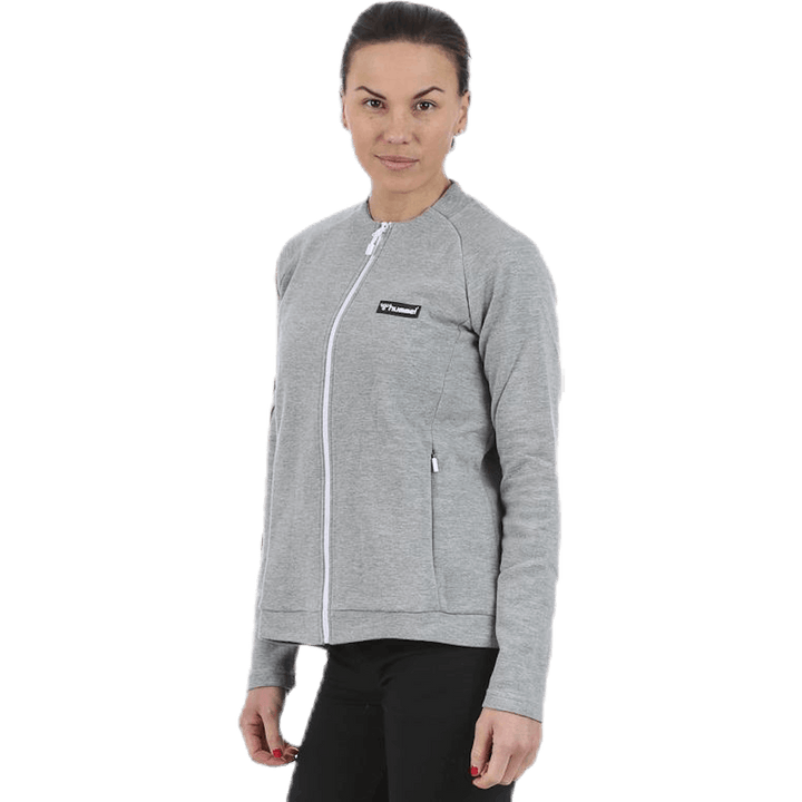 Kate Zip Jacket Grey