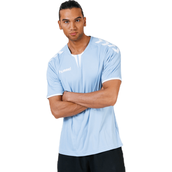 Core SS Poly Jersey sinine
