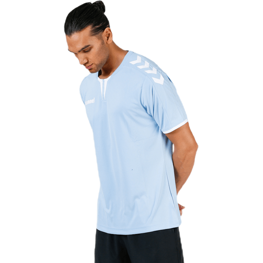 Core SS Poly Jersey sinine