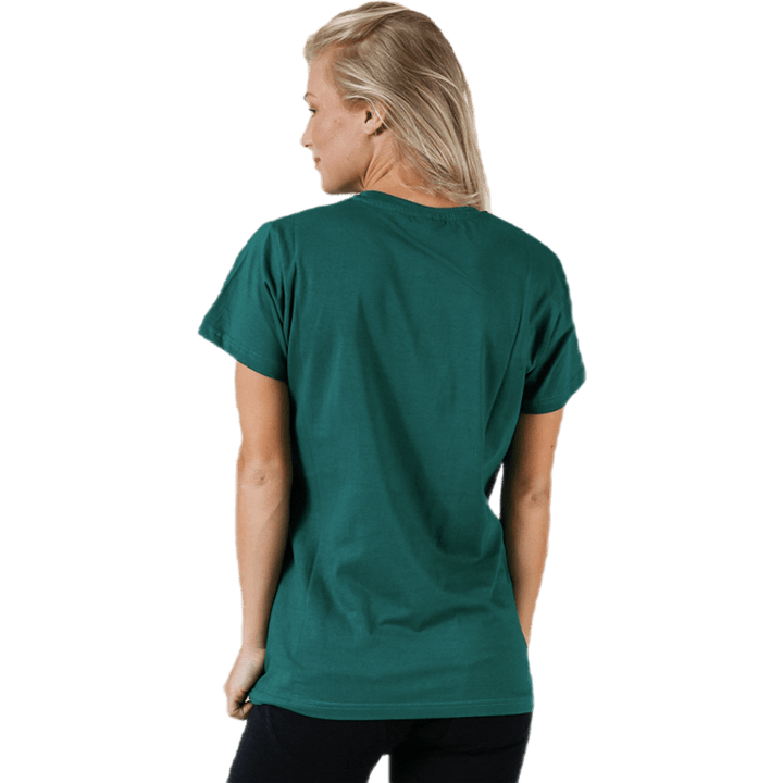 Bomull Logo Tee W s/s Grön