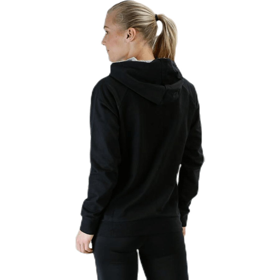 Bawełniana bluza z logo W czarny
