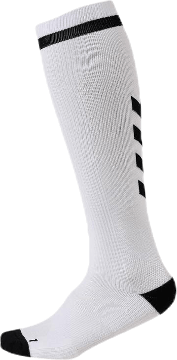 Elite Indoor Sock High Branco/Preto